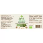 BioMenü BIO CHLORELLA és SPIRULINA ALGA kapszula 60 db