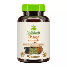 BioMenü BIO CHAGA gomba kapszula 60 db