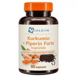 Caleido KURKUMIN + PIPERIN FORTE kapszula 60 db