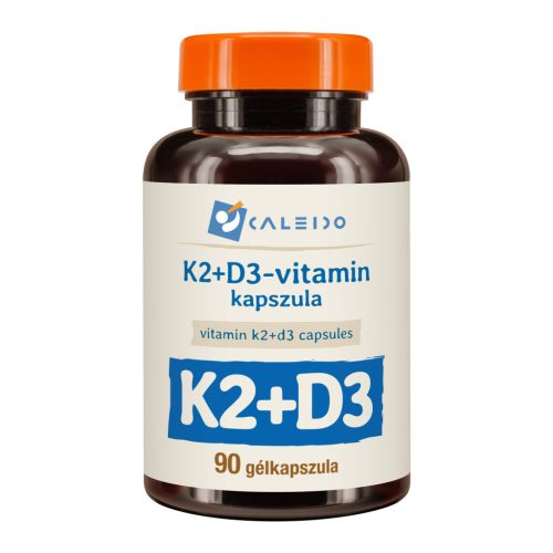 Caleido K2 + D3-VITAMIN gélkapszula 90 db