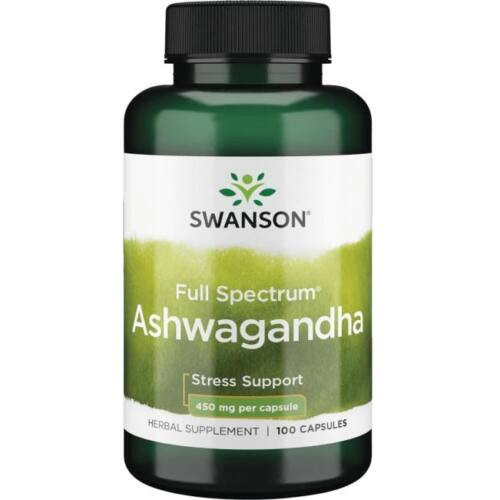 Swanson ASHWAGANDHA 450mg 100 ct