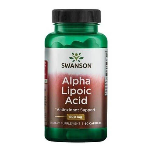 Swanson ALPHA LIPOIC ACID (Liponsav) 600 mg 60 ct