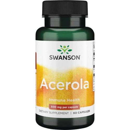 Swanson Acerola 500mg 60 ct