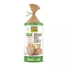   Rice Up Szelet chia mag & quinoa 120g puffasztott teljes kiőrlésű barna rizs