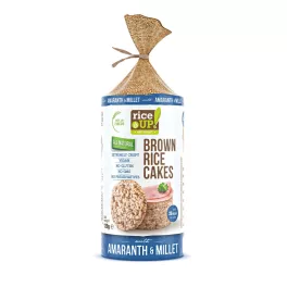   Rice Up Szelet köles & amaránt 120g puffasztott teljes kiőrlésű barna rizs