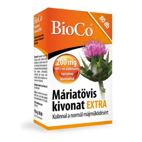 BioCo Máriatövis extra 200mg 80db filmct
