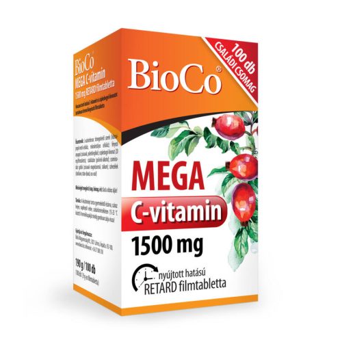 BioCo MEGA C-vitamin 1500mg 100db filmct