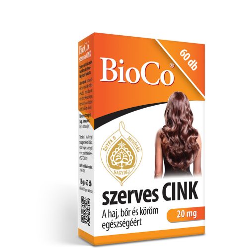 BioCo Szerves CINK 20mg 60db ct