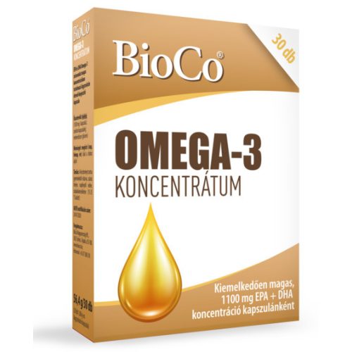 BioCo Omega-3 KONCENTRÁTUM 1500mg 30db ct