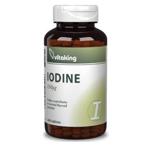 Vitaking Jód - Iodine 150mcg (240) ct