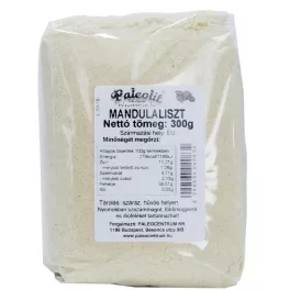   Paleolit Mandulaliszt zsírtalan 300g BOPP (préselvényből)
