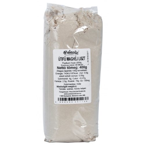 Paleolit Útifű maghéj liszt 400g Psyllium Husk 95% 60 mesh