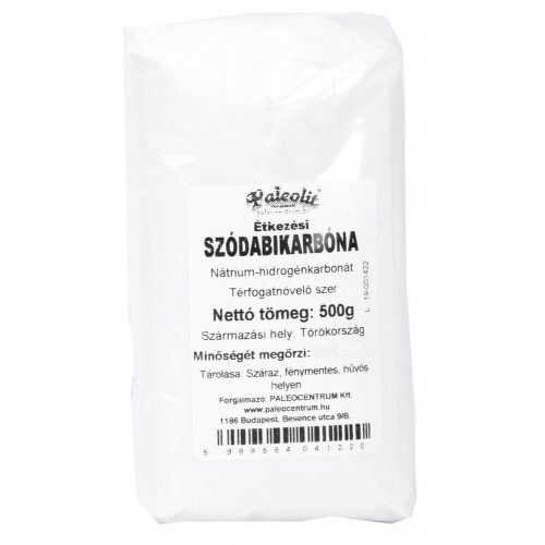 Paleolit Szódabikarbóna étkezési 500g Nátrium-hidrogén-karbonát