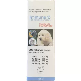   Immunerő 100ml Házi kedvencek részére (DMG+Lactoferrin+Taurin+B12)