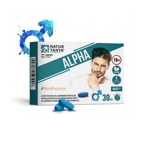 Natur Tanya® ALPHA 30 filmct férfi potencia és kirobbanó férfiasság