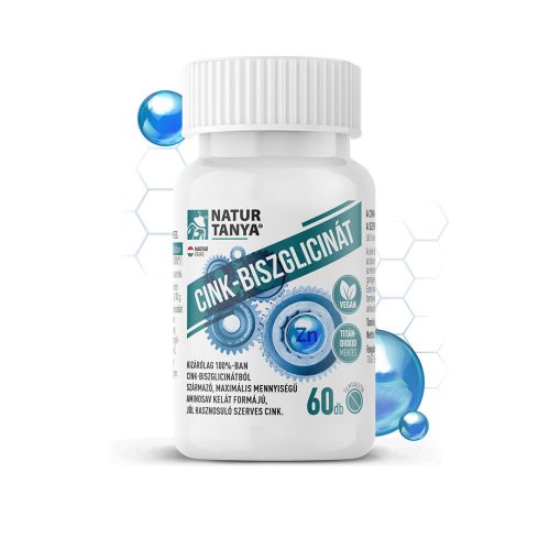 Natur Tanya® Cink-biszglicinát 25mg 60db filmct