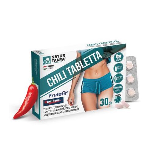 Natur Tanya® Chili 30db ct a testsúlycsökkentés támogatásához