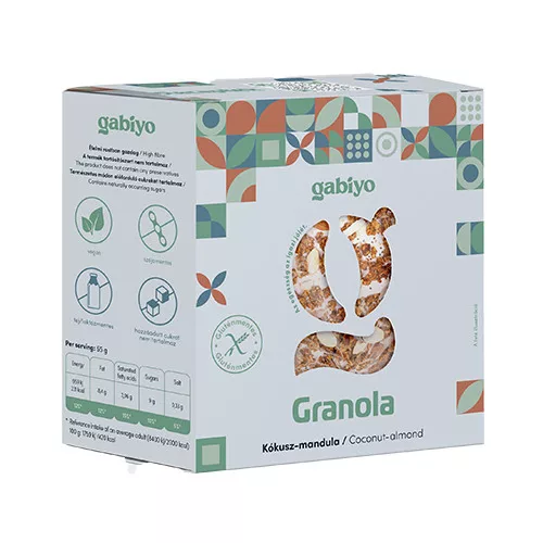 Gabiyo Granola Kókusz-mandula 275g