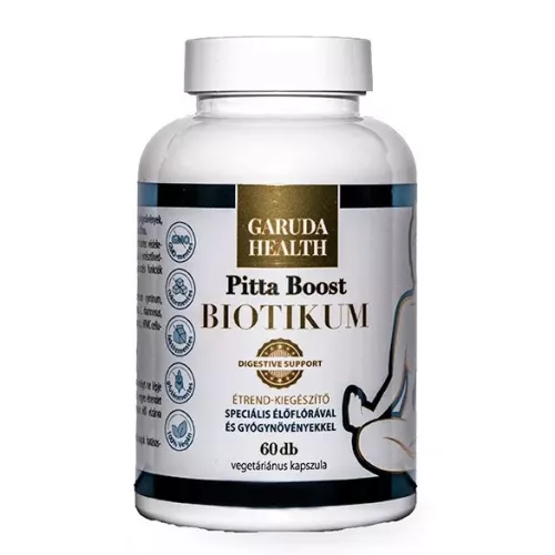 Garuda Health Pitta Boost Biotikum 60db emésztést serkentő kapszula