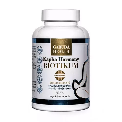 Garuda Health Kapha Harmony Biotikum 60 db  emésztést serkentő kapszula