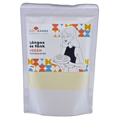 Éléskamra Vegán Lángos és Fánk 500g gluténmentes lisztkeverék