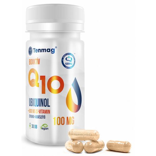 Tenmag Bioaktív Q10 Ubiquinol 30db ct C-vitaminnal