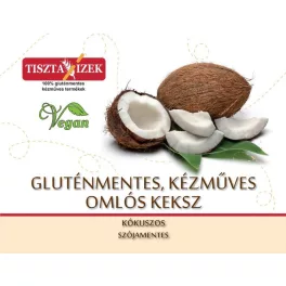   Kókuszos omlós keksz 150g Tiszta Ízek gluténmentes, kézműves