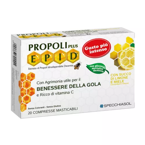 Specchiasol Propolisz Méz-citrom 20db tabletta