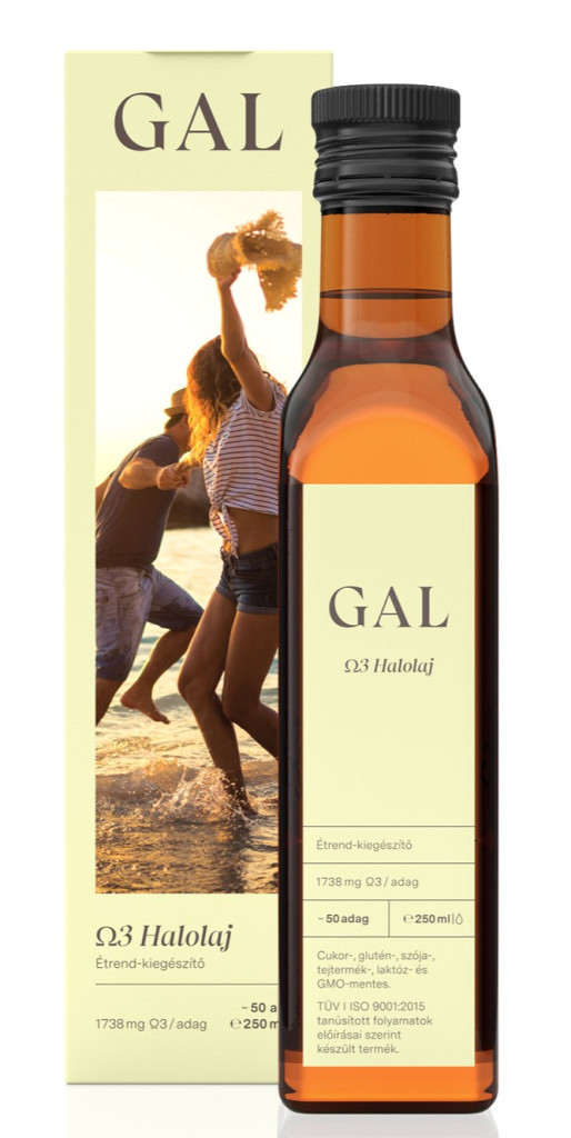 GAL Halolaj 250ml 1738mg Omega-3/adag ÚJ