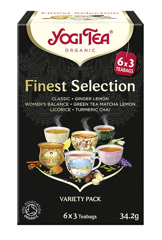 Yogi BIO Teaválogatás a legfinomabbakból 6x3db filter Finest Selection