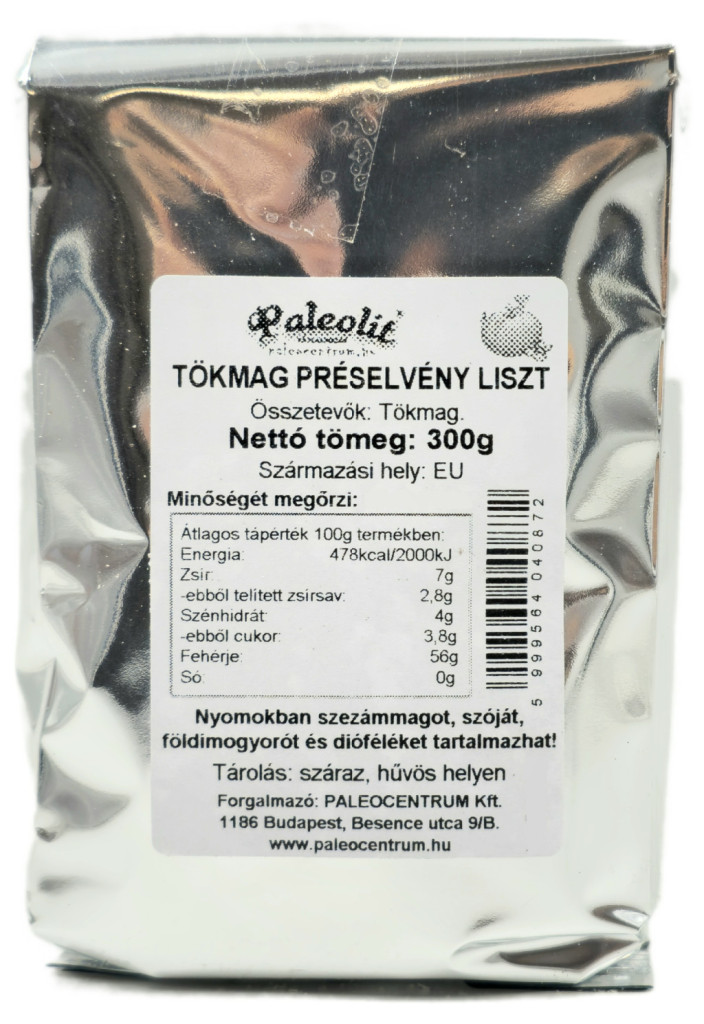 Paleolit Tökmag préselvény liszt BOPP 300g