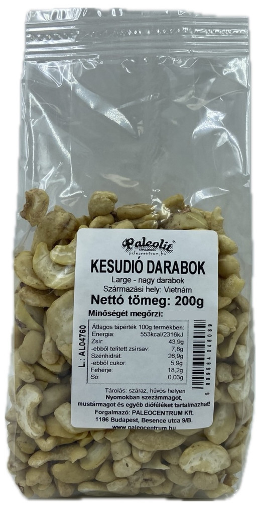 Paleolit Kesudió darabok (large) 200g