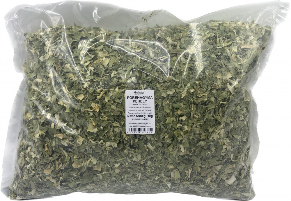Paleolit Póréhagyma pehely 5x5mm 1kg Green leek flakes 5x5mm