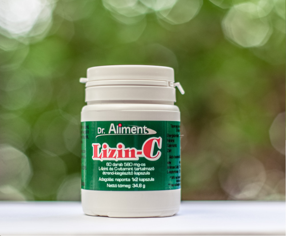 Dr. Aliment Lizin-C 60db 580mg-os kapszula